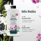 32oz Orchid Fertilizer - Makes 64 Gallons of Orchid Food, Indoor Plant Fertilizer for Orchids Indoors & Outdoors, Indoor Plant Food with Micronutrients for Vibrant Blooms and Strong Roots