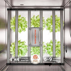Spider Farmer Grow Tent Kit with GGS AC10 Power Strip 4x4x6.6ft Complete G5000 Bar Style LED Grow Light Full Spectrum 48"x48"x80" Indoor Grow Tent 6" Inline Fan Carbon Filter Ventilation System