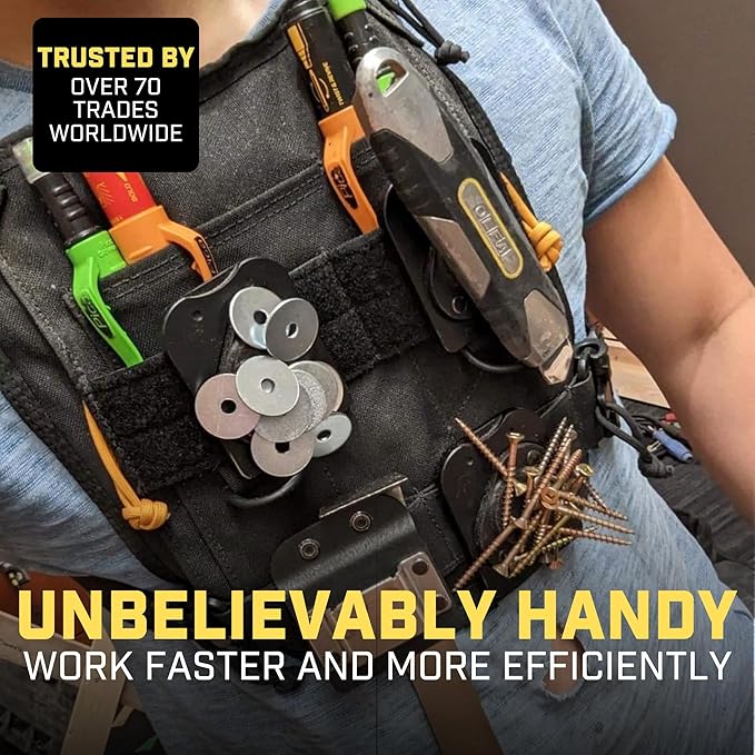 MagMaster | The Original Magnetic Tool Holder - Super Strong - Clip-On Any Belt, Tool Bags or Pocket - Assembled in USA