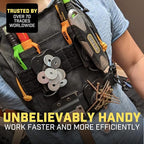MagMaster | The Original Magnetic Tool Holder - Super Strong - Clip-On Any Belt, Tool Bags or Pocket - Assembled in USA