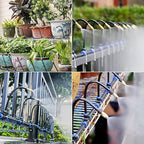 98.4Ft Drip Irrigation System, 360° Bendable Drip Irrigation Kit Automatic Irrigation System for Garden, Adjustable Garden Watering Misting System for Greenhouse, Yard, Lawn, Plant