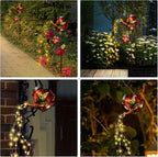 SRNPMIU Solar Watering_Can Light, Yard Outdoor Decor Lights, IP65 Waterproof, Hanging Hummingbird Garden Light, Outside Garden Flower Bed Decor, Women Gift, Birthday Gifts