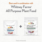 Whitney Farms Organic Kelp Meal 0.7-0.1-2 - Seaweed Fertilizer for Plants, Soil Conditioner for Vegetables, Flowers, Roses and Shrubs, 2 lb.