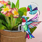 Hummingbird Gifts for Women, Hanging Plant Planter for Indoor Outdoor Garden, Mothers Day Birthday Gifts for Mom Grandma from Daughter Son, Bird Lover Plant Pots Accessories
