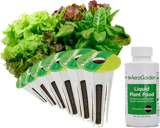 AeroGarden Mixed Romaine Lettuce Seed pod Kit, 6-Pod
