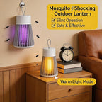 Bug Zapper Outdoor and Indoor Mosquito Zapper, Hanging Rechargeable Mosquito Killer Lamp - Portable UV Insect Trap for Indoor/Outdoor, USB-Powered with Grid for Camping, Bedroom, Patio, Kitchen