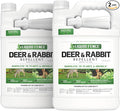 Liquid Fence Deer And Rabbit Repellent Ready-To-Use 1 Gallon, Apply Year-Round, 2 Pack