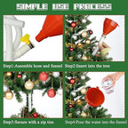 1.5m Christmas Tree Watering Funnel - Long Spout Watering System for Large Indoor & Outdoor Plants