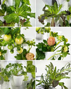 Hydroponic Tower Growing System，45 Pods Vertical Garden，Suitable for Indoor and Greenhouse, Grow Herbs and Vegetables，Houseplant Farming with Water Circulation and Automatic Timer