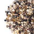 Pulovin 2.5 lbs Pebbles for Indoor Plants, Succulent, Bamboo, Vase, 3/8" Plant Rocks for Pots Indoor, Small River Rocks Decorative Pea Gravel, Highly Polished