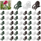90Pcs Orchid Clips for Plants Support Plant Orchid Support Clips Portable Cute Vine Clip for Support Garden Plant Flower Vine, Mix Color