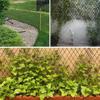 Expandable Willow Lattice Fence Panel Plant Support Garden Trellis Willow Trellis Fence for Climbing Plants Vine Ivy Rose Cucumbers Clematis Outdoors Garden Yard,36X92 Inch(4PC)