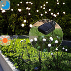 ZFNN Solar Garden Lights Outdoor, 10 Pack 60 LED Solar Firefly Lights, Swaying Waterproof Garden Decor for Yard Patio Pathway Lawn Gardening Gifts