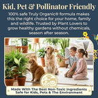 Organic Plant Magic - Fast-Acting Water Soluble Plant Food - All-Purpose Fertilizer Concentrate for Flower, Vegetable, Herb, Fruit Tree, Garden & Indoor Houseplants [One 1/2 lb Bag]