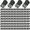 GXXMEI 400PCS Orchid Clips for Plants Support - Dark Green, for Small - Middle Climbing Plants Vine Plants & Single Stem Plants