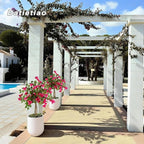 3FT Artificial Bougainvillea Tree, Faux Potted Flowering Plant with Lush Pink Blooms, UV Resistant Indoor Outdoor Artificial Tree for Living Room, Patio, Office, Porch Decoration