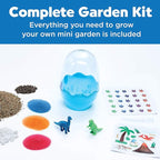 Creativity for Kids Mini Garden Dinosaur: Terrarium Kit for Kids - Dinosaur Crafts for Boys, Dinosaur Toy and Science Kit for Kids, Easter Basket Stuffers (Ages 6+)