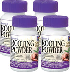 Bonide Bontone II Rooting Powder, 1.25 oz Ready-to-Use Dust for Houseplants and Transplants Speeds Root Development (Pack of 4)