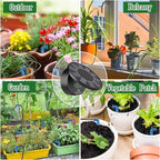 Solar Automatic Drip Irrigation System Kit, Auto Watering Kit for DIY Garden Watering System with 9 Timing Modes and Anti-Siphon Set，Indoor/Outdoor Garden, Balcony & Patio Irrigation System