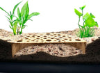 Shrimp Breeding Protector | Shrimp Breeding Cave Aquarium Tunnel | CTWPets (Black)