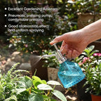 Zopeal 8 Pcs Glass Plant Mister Spray Bottle 200ml Vintage Plant Spritzer Multicolor Succulent Watering Bottle Watering Can 6.4'' with Plastic Top Pumps for Indoor Outdoor Garden Plants (Silver)