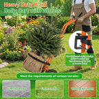 Plant Dolly,Plant Caddy With Wheels,Cart With Adjustable Grabbing Arm For Garden Plant Pot Mover Trolley Cart With Strap, For Indoor & Outdoor, 200 Lbs Weight Capacity, Enhanced And Upgraded Version