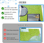 Pryitier Aquarium Floating Plant Barrier, Floating Plant Corral Self Adjusts to Water Level Fish Tank Fence Keeps the Floaters Away from the Filter