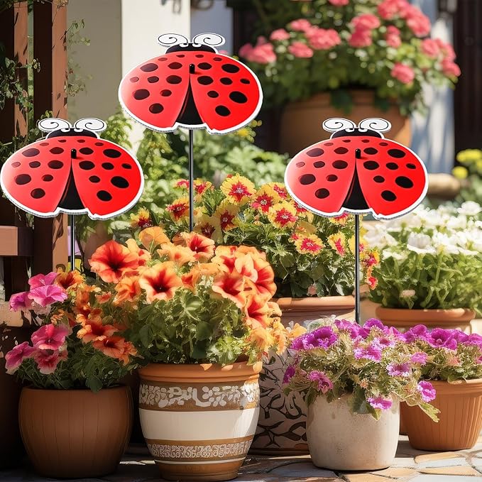 4 Pack Corrugated Plastic Plant Umbrellas for Outdoor Plants 12 Inch Garden Plant Shade Cover Hot Sun Animal Plants Umbrella for Patio, Potted Plant and Garden Beds Decor