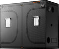Spider Farmer 8x4 Grow Tent, 96"x48"x80", with Hook for Controller, 1680D Thicken Mylar Canvas, Enlarged View Window, Waterproof Floor Tray for Indoor Hydroponic Growing for SF4000, SE5000, G5000