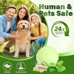 36 Pack Peppermint Rabbit Repellent, Rabbit & Deer Repellent Ball for Plant Yard Garden Outdoor, Rabbits Deterrent for Outdoor, Keep Deers and Rabbits Out Natural Ingredients Pet Safe