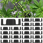40 Pack LST Plant Training Clips – Durable & Reusable Stem Support for Low-Stress Training – Fits All Growth Stages
