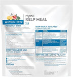 Whitney Farms Organic Kelp Meal 0.7-0.1-2 - Seaweed Fertilizer for Plants, Soil Conditioner for Vegetables, Flowers, Roses and Shrubs, 2 lb.
