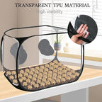 Portable Still Air Box Mycology with Pop Up Mushroom Growing Kit - Ideal for Mushroom Cultivation in Office and Mycology Enthusiasts (Black)