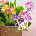 Mushroom Gifts for Women, Hanging Plant Planter for Indoor Outdoor Garden, Mothers Day Birthday Gifts for Mom Grandma from Daughter Son, Mushroom Lover Plant Pots Accessories