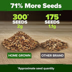 HOME GROWN Dwarf Zinnia Seeds Mix - 300 Pumila Zinnia Seeds for 2026 (0.6g) | Zinnia Flower Seeds for Planting Outdoors | Colorful Cut Annual Flowers for Summer Gardens & Containers (Zinnia elegans)