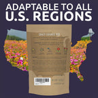 Bulk Cosmos Seeds Wildflower Mixture - 1 Pound Bag - Over 80,000 Seeds - Pink, Yellow, Orange, Red, Purple and White Mixed Species!