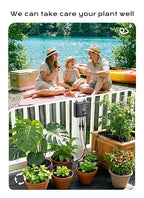 Solar Drip Irrigation System with USB Charging, 49FT Indoor Outdoor Plant Watering Devices for 15 Potted Plants, Automatic Watering System IP44 Waterproof 2200mAh for Garden Farm Greenhouse(Black)