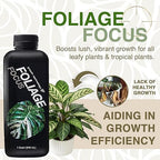 Growth Technology GT Foliage Focus - Liquid Indoor Plant Food for Houseplants, Tropical Plants, Aroids, Ferns and Palms – Concentrated Formula for Vibrant Leaves and Dense Foliage – 1 Quart (946 mL)