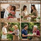 Bonsai Tree Starter Kit for Beginners 5 Unique Indoor Bonsai Trees with Gardening Tools DIY Bonsai Growing Kit Perfect Gifts for Women Men Plant Lovers for Birthday Easter Housewarming