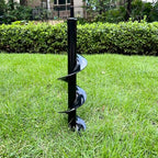 Heavy Duty Auger Drill Bit, 3X Faster Planting & Digging! Hex Shank Fits All 3/8" Drills ，Garden Bulb Planter, Ice Fishing & Fence Post Hole Digger ， Carbon Steel Blade
