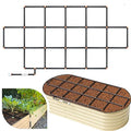 Garden Grid Watering System - 3x6 Cornerless | Raised Garden Bed Drip Irrigation System - But Better | Pre-Assembled, Waters Every Plant Evenly | for Beds w/Corner Posts or Curved Ends | 33.5"x66"