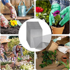 20 PCS Flower Pot Hole Mesh Pad Drainage Screens Plant Succulent Potting Mat Bonsai Meshes Pots Substrate Barrier Plants Screen Mesh Plant Pots Drainage Meshes for Preventing Soil Leakage