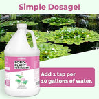 Pond Plant Fertilizer – Liquid Plant Food for Healthy Aquatic Growth, Stronger Roots & Vibrant Pond Plants, 1 Gallon
