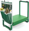 FLINTER Wider Garden Kneeler and Seat, Heavy Duty Thick Gardening Bench for Kneeling and Seat - Garden Kneelers for Seniors, Gardening Stools for Women, Grandparents, Gardeners, Green