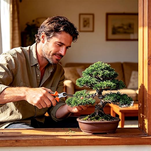 Mudder 5 Roll Aluminum Bonsai Training Wire Tree 160 Feet Total with Bonsai Wire Cutter Anodized Training for Holding Branches Small Trunks(2/2.5/3/4/6mm,Colorful)