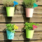 Foraineam 500 Pcs 6 x 10cm (2.4 x 4 inch) T-Type Plant Labels Plastic Plant Tags Nursery Garden Labels