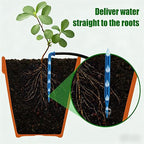 IPOW 50 Days Extra-Long Standby Time Supports 20~30 Pots 100% Anti-Siphoning Solar Irrigation System Automatic Watering System for Balcony, Indoor & Outdoor Plants, Garden, and Potted Plants