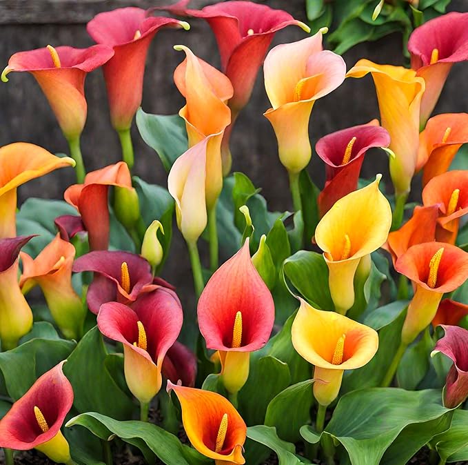 100 Seeds Rare Calla Lily Seeds Flower Seeds Perennial Flowers