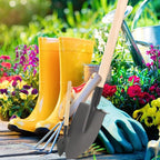 Milisten 14pcs Garden Tool Set with Gardening Trowel, Bonsai Shears, and Succulent Sprayer for Indoor and Outdoor Plant Care
