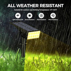 WENATY Solar Spot Lights Outdoor, Solar Lights Outdoor Waterproof IP65, 4 Lighting Modes Solar Powered Spotlights Yard Garden Landscape Pathway Solar Security Lights for Outside (Warm White, 6 Pack)
